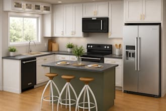 design your kitchen layout and cabinet plan professionally