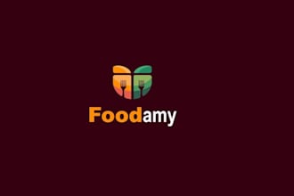 design a professional food delivery logo for your business