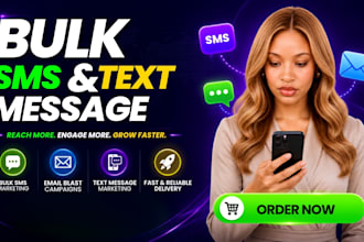 send bulk text message, sms blast, bulk sms campaign and sms