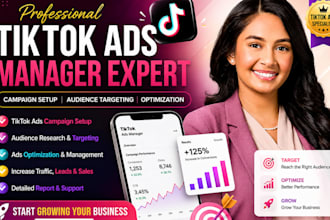 setup and manage tiktok ads campaign using tiktok ads manager