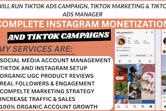 run tiktok ads campaigns, tiktok marketing, tiktok ads manager