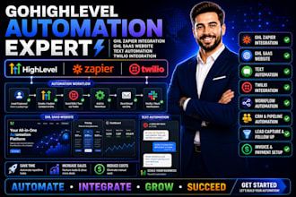 do ghl zapier integration, ghl saas expert, text automation, twilio integration