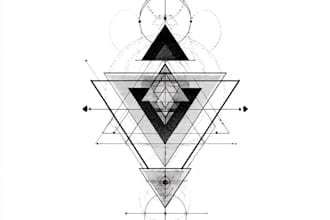 design a custom pet tattoo in fine line art from your photo