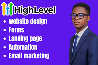 do ghl form,ghl website, ghl email marketing and ghl workflow
