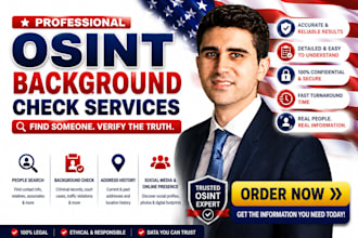 do osint background check social media harassment trace and find someone online