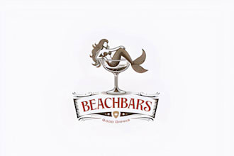 do make an modern nightclub, hookah, bakery, restaurant and bar logo design