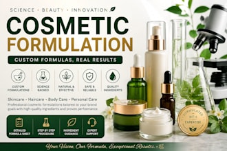 develop professional beauty and personal care formulations