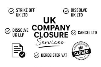 strike off uk ltd, dissolve uk ltd, dissolve uk llp, cancel ltd,deregister vat