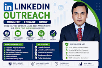 linkedin outreach and appointment setting