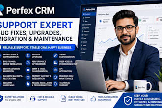 fix, upgrade, migrate, and maintain your perfex CRM professionally