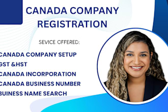 incorporate your company in canada, cra number, register canada business
