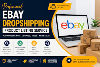 create optimized ebay dropshipping listings using autods
