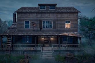 create horror 3d game environment haunted house map level design in unreal unity