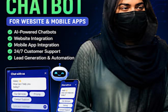 do business chatbot for website and mobile app