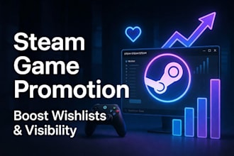 boost your steam game wishlists visibility with targeted promotion marketing