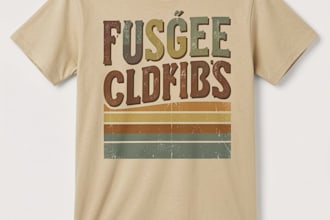 create a retro vintage tshirt design
