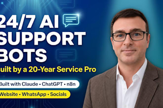 build a custom ai customer service chatbot for your business