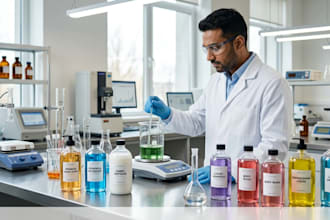 formulation of soaps, detergents, laundry and toiletry products liquid products