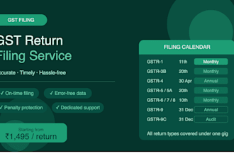 professionally do india gst return filing and reconciliation