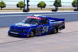 create a custom iracing livery