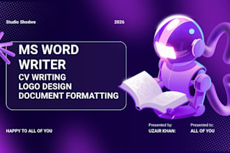 write ats, resume, cv cover latter for job application