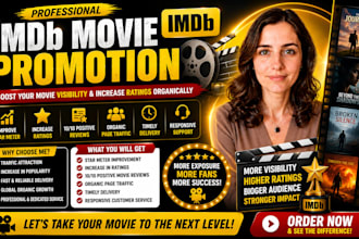 do imdb page promotion and improve starmeter rank