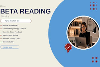 beta reader  honest story feedback, step by step
