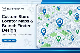 create custom store locator maps, branch finder and business branding