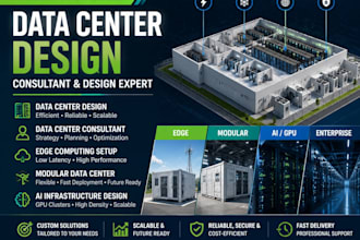 data center design data center consultant edge modular ai infrastructure setup