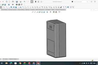sheetmetal parts, enclosures,dxf files,drawings in solidworks and fusion360