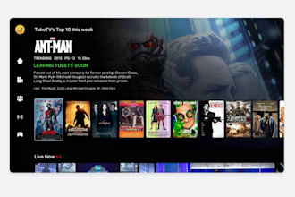 develop iptv, ott, android, IOS and smart tv apps for your business