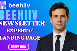 create beehiiv newsletter design beehive landing page beehiv ai email automation