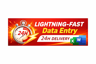 deliver fast and reliable data entry with quick turnaround