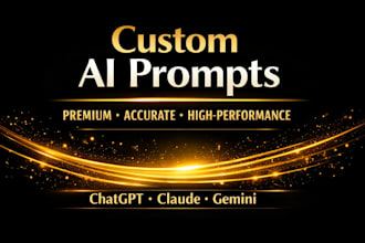 create high quality ai prompts for any use case