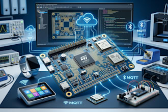 design smart devices, pcb, firmware, and iot solutions