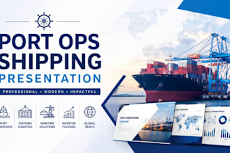 port operations shipping logistics powerpoint