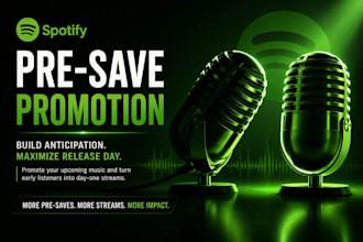 do organic spotify music promotion spotify presave to reach german real audience