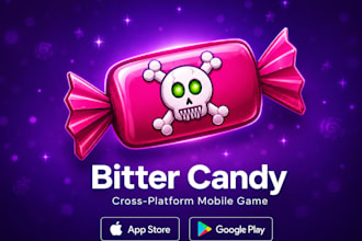develop a 2d or 3d mobile game for android and ios