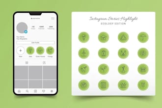 create professional instagram highlight covers for businesses