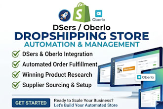 setup shopify dropshipping via dsers oberlo shopify dropshipping website store