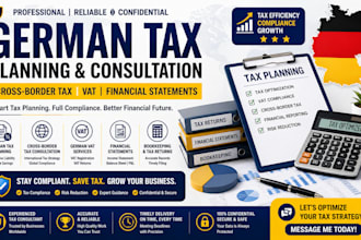 offer german tax planning, cross border tax consultation and financial statement