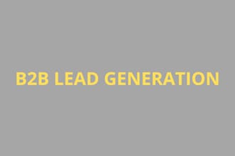 do b2b lead generation, targeted email list building, and cold leads