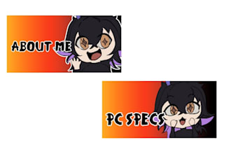 make custom anime chibi twitch panels