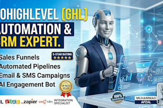 be your expert gohighlevel CRM and automation specialist