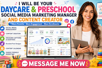 generate daycare preschool leads with meta and google ads plus landing page
