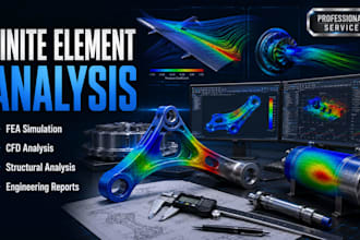 finite element analysis fea, cfd simulation, engineering analysis