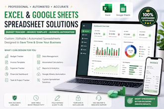 design editable excel spreadsheet, google sheets budget tracker invoice template