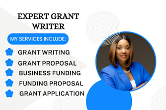 write professional grant proposals for nonprofits, startups, and smbs