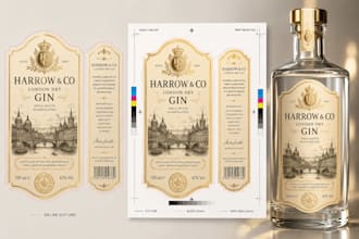 convert ai generated label designs into print ready packaging labels