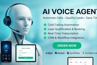 do ai voice agent, ai receptionist, ai calling bot, calling agent with vapi ai